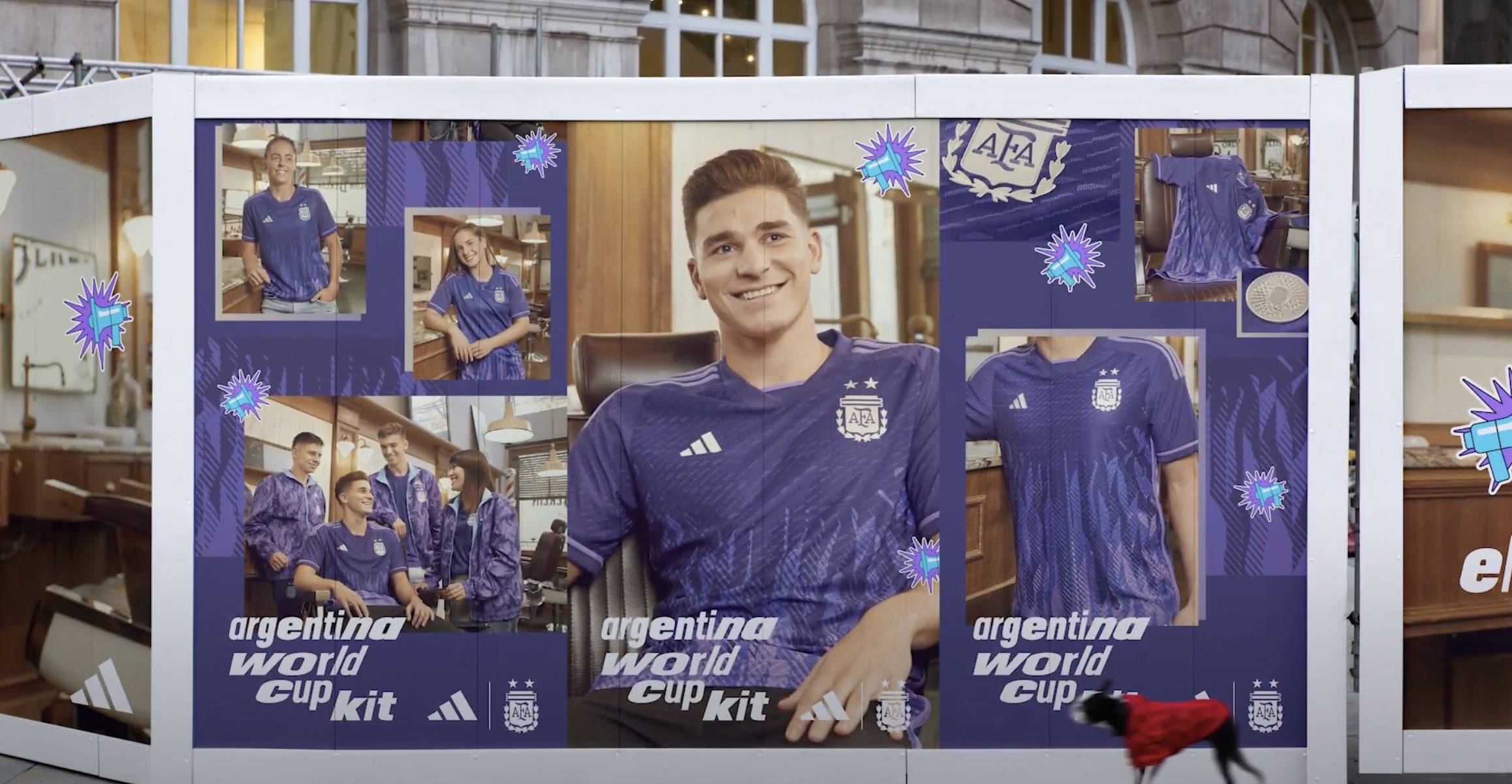 Poster of the Argentina World Cup Kit