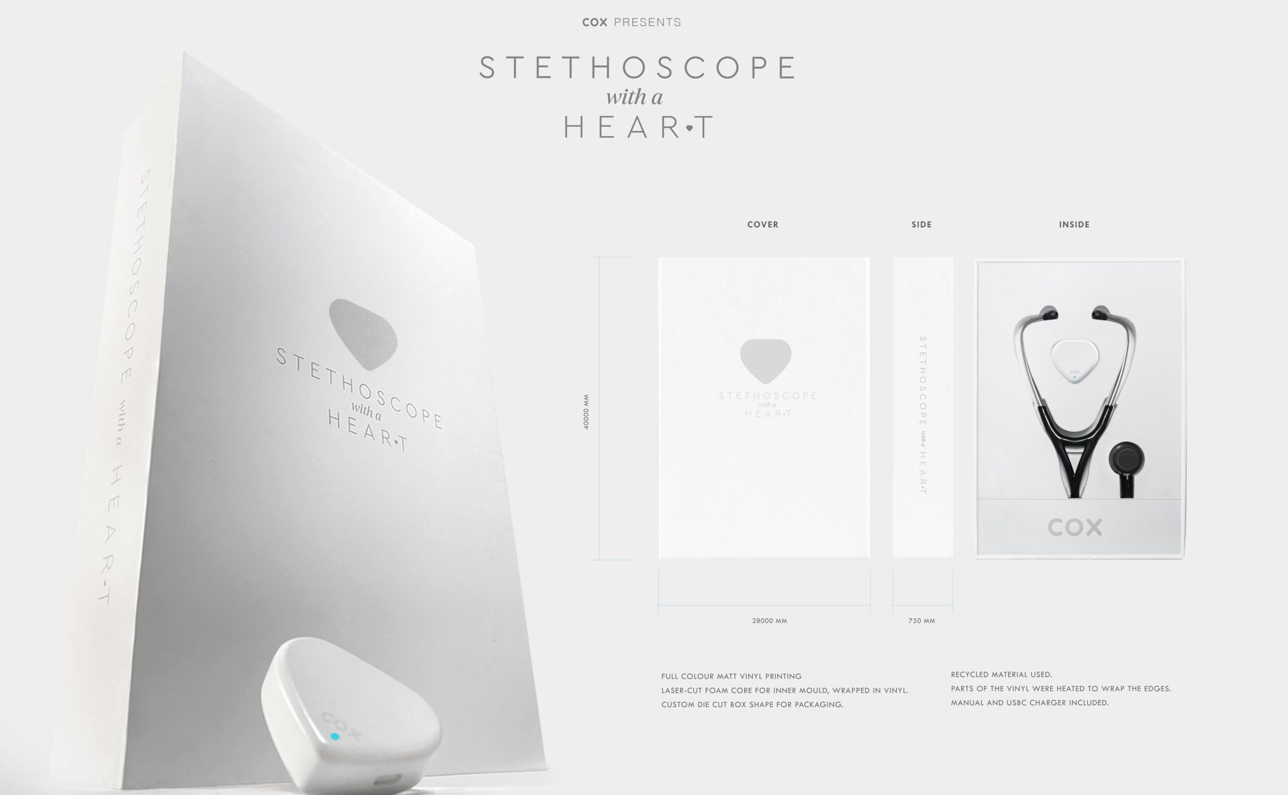 Supporting Image 3 Packaging of the Stethoscope With a Heart product