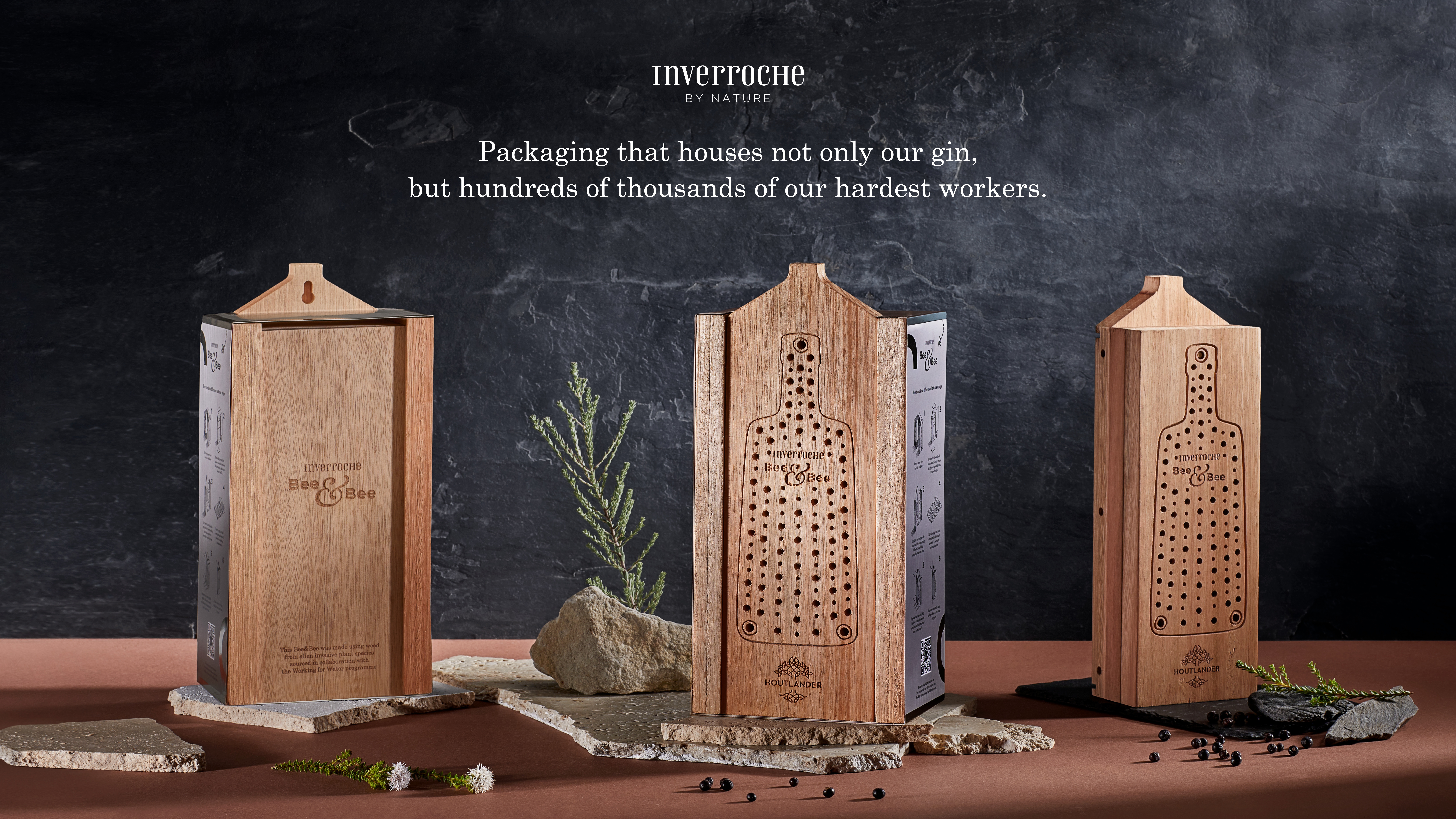 TBWA Inverroche Bee & Bee packaging