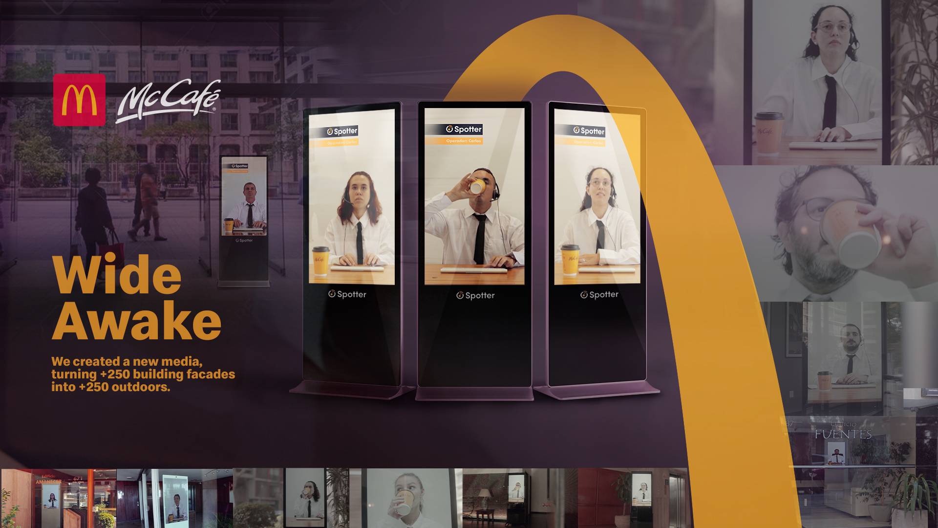_Wide Awake Images of media where workers are drinking McDonald's coffee