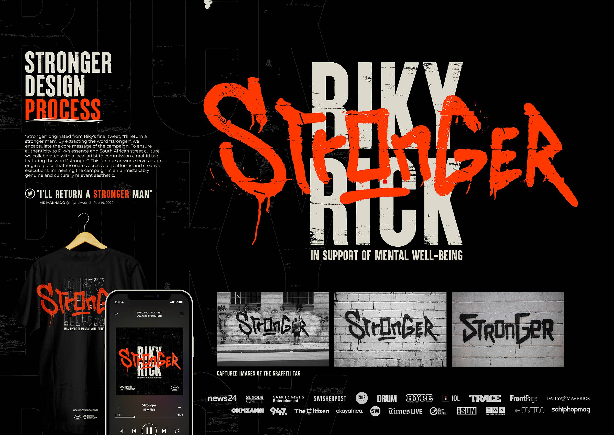 Riky Rick Stronger design process