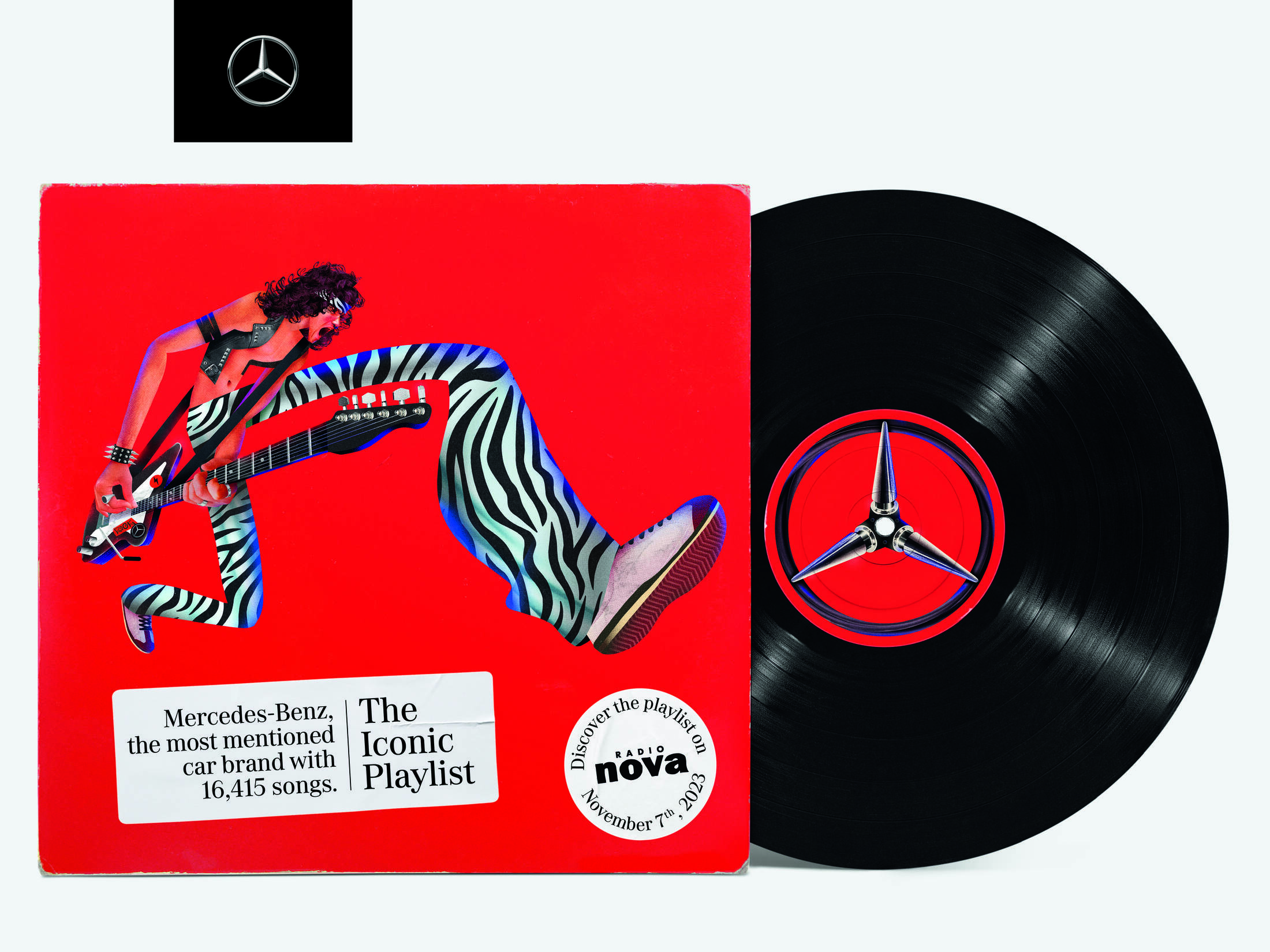 Mercedes-Benz Iconic Playlist vinyl cover art 1