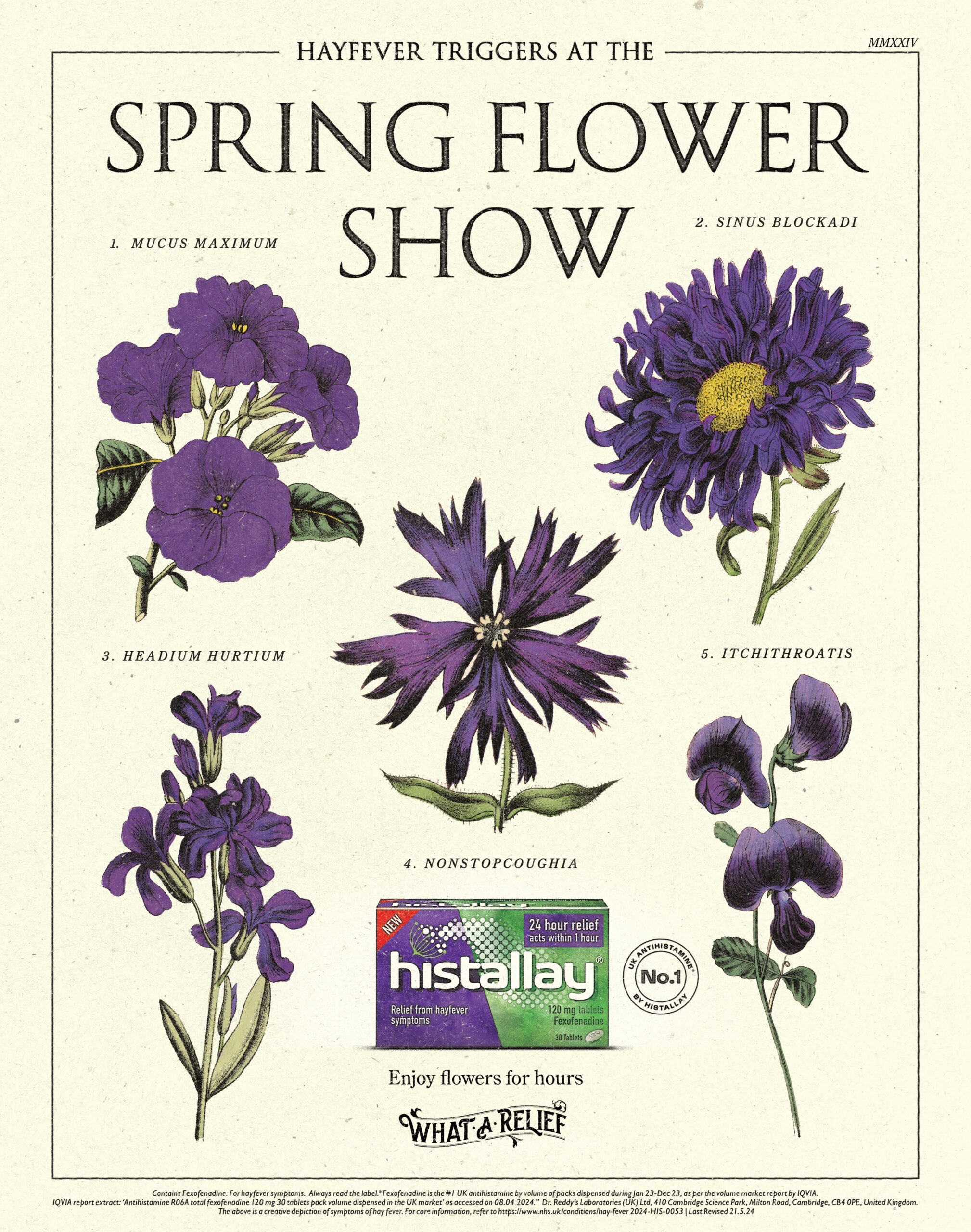 Chelsea Flower Show Print | Histallay | TBWA\London
