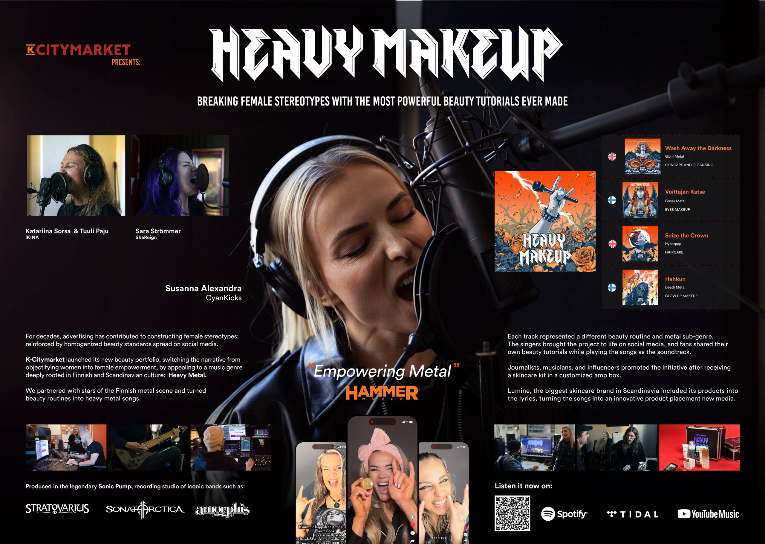 Heavy Makeup