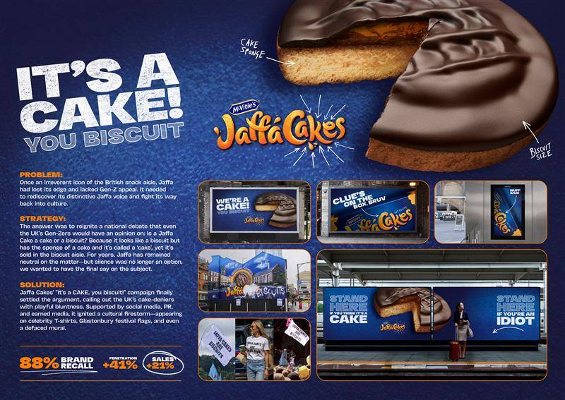 It's A Cake, You Biscuit | Jaffa Cakes | TBWA\London
